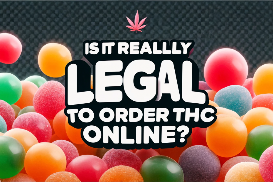 Is it REALLY legal to order THC ONLINE?