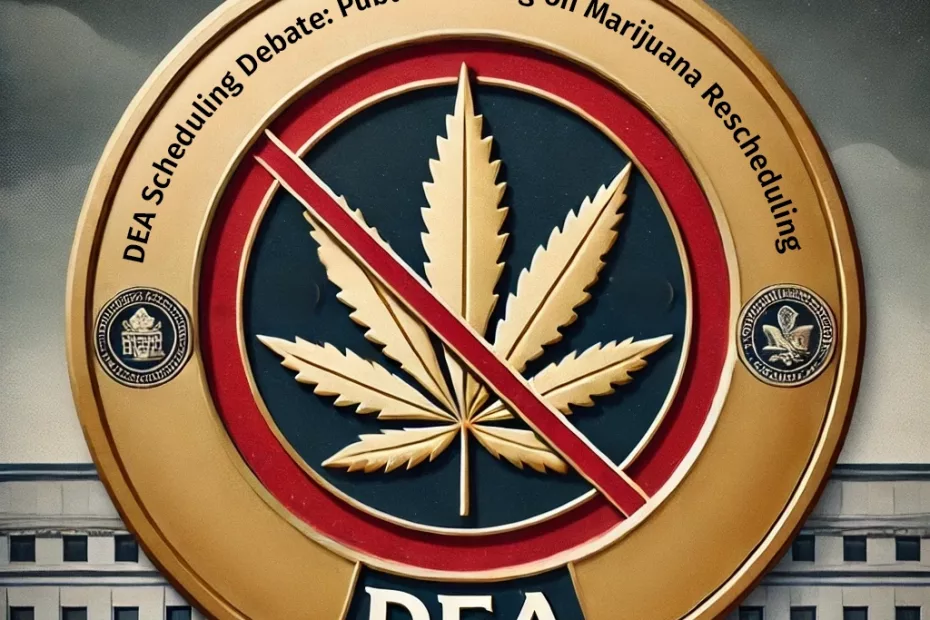 DEA Scheduling Debate- Public Hearing on Marijuana Rescheduling